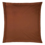 Taie d'oreiller 63 x 63 cm Coton terracotta